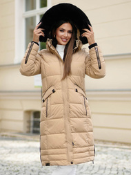 Ženska jakna bež OZONEE O/W377Z