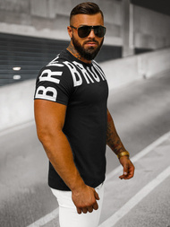  Muška majica crna OZONEE O/8T1265/3