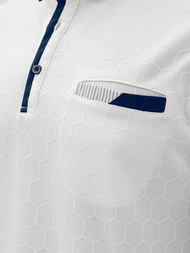 Muška polo majica bijela OZONEE O/QQ923