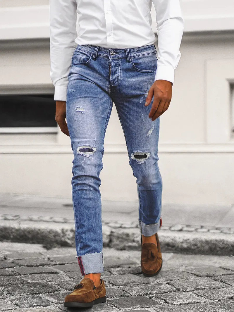 Muške traperice plave OZONEE NB/MP0126B