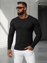 Muški Džemper Crni OZONEE NB/MMB602/4Z