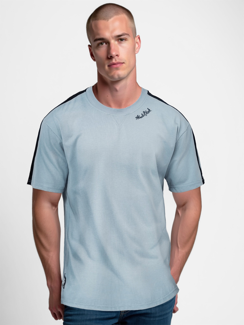 Muška Majica Svijetloplava OZONEE O/QQ1195Z