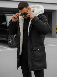 Muška parka jakna crna OZONEE JS/5M120/392Z