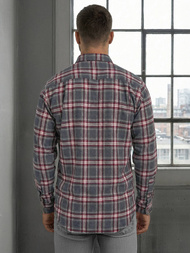 Muška Košulja Bordo OZONEE V/V178Z