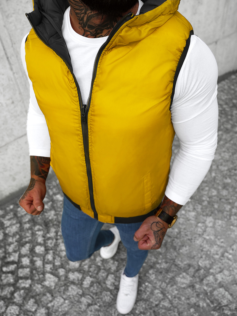 Muški Dvostrana Prsluk Crna OZONEE N/7127