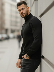 Muški Džemper Crni OZONEE V/V24503