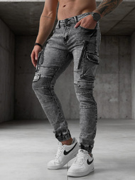 Muške traperice grafitne OZONEE O/E10017