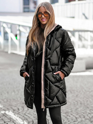 Ženska jakna crna OZONEE JS/5M3189/392Z