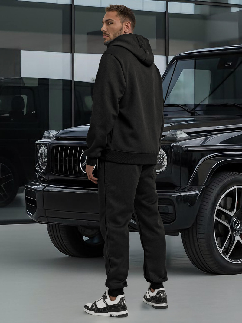 Muška trenirka crna OZONEE O/3C582AB