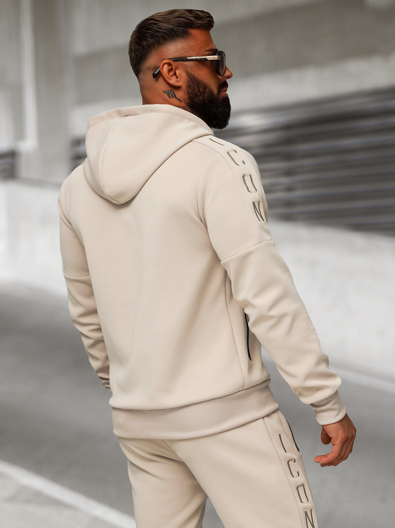 Muška trenirka bež OZONEE O/LN11760