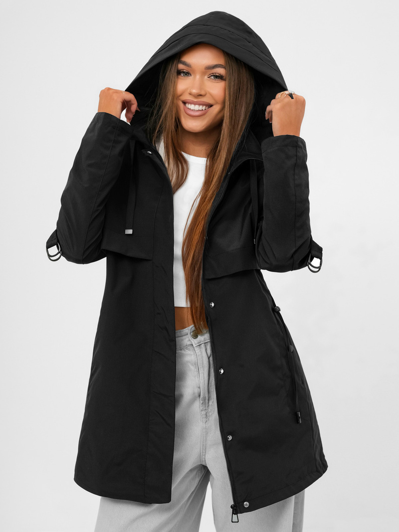 Ženska Jakna Crna OZONEE JS/16M9235/392