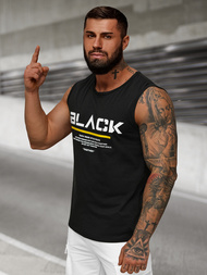 Muška majica bez rukava crna OZONEE JS/8B1712/3