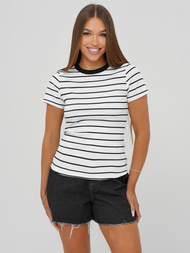 Ženska majica bijele OZONEE JS/96T659/1