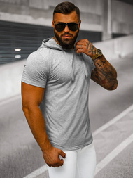 Muška Majica Sivi OZONEE JS/8T89/2