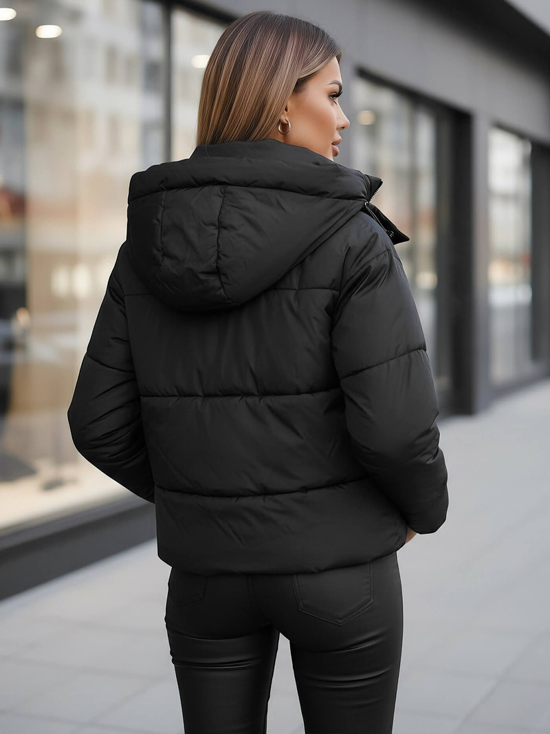 Ženska Jakna Crna OZONEE JS/16M9188/392Z