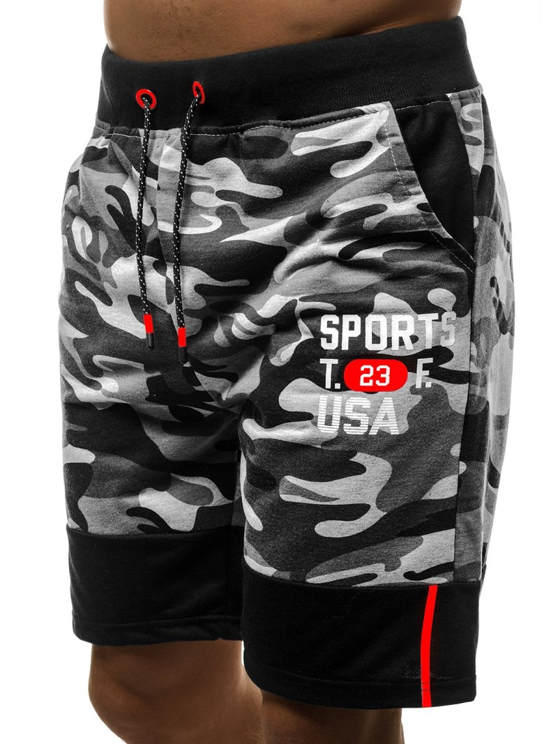 Muške kratke hlače Sive OZONEE JS/KK300158