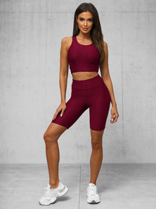 Dvodijelni Set Trenerke Bordo OZONEE O/22754Z