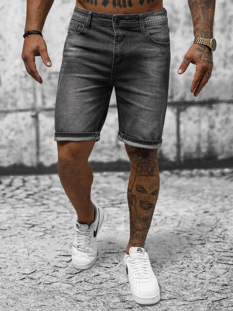 Muške Kratke Hlače Tamnosiva OZONEE NB/MP0264GC