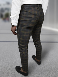 Muške chino hlače grafitne OZONEE DJ/5632