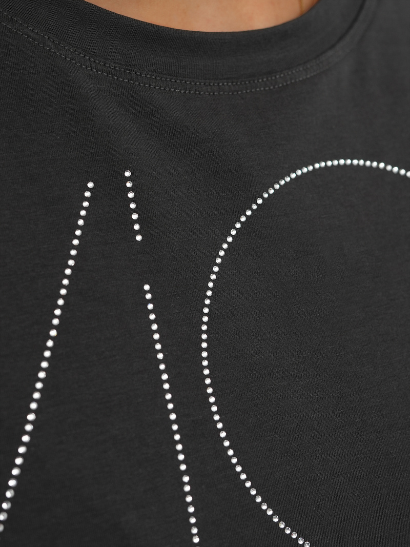 Ženska majica grafitni OZONEE JS/YJ77841