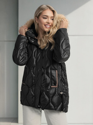 Ženska jakna crna OZONEE O/5M3226/392Z