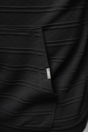 Muška dukserica s kapuljačom crna OZONEE O/TB2272