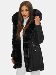 Ženska Zimska Jakna Crna OZONEE JS/M762/392