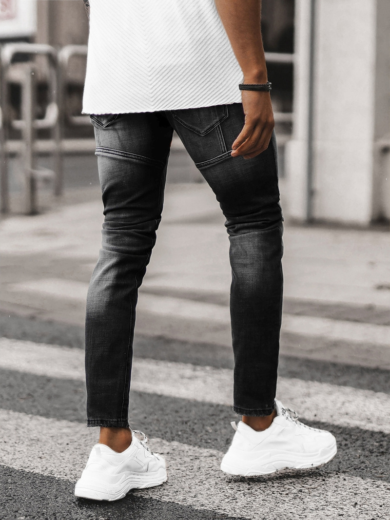 Muške traperice crne OZONEE NB/MP0047NZ