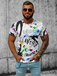  Muška Majica Bijeli OZONEE JS/8T967