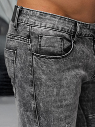 Muške traperice crne OZONEE NB/MP0069NZ