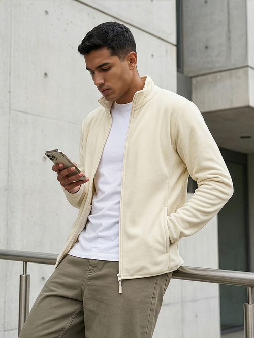 Muška dukserica ecru OZONEE JS/HH016/1