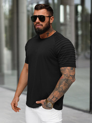 Muška majica crna OZONEE JS/8T88/3Z