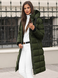 Ženska Jakna Tamno-Zelena OZONEE JS/M736/136Z