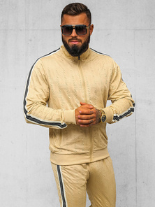 Muška trenirka bež OZONEE O/3C101/2