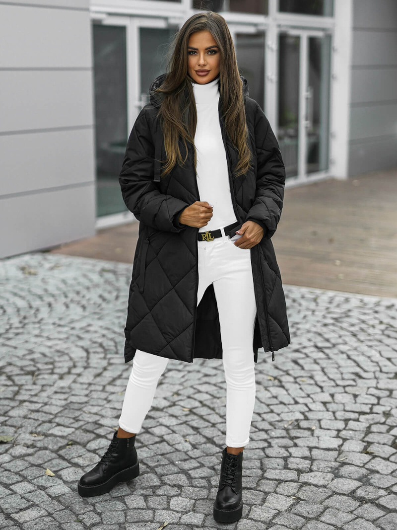 Ženska jakna crna OZONEE JS/5M3168/392Z