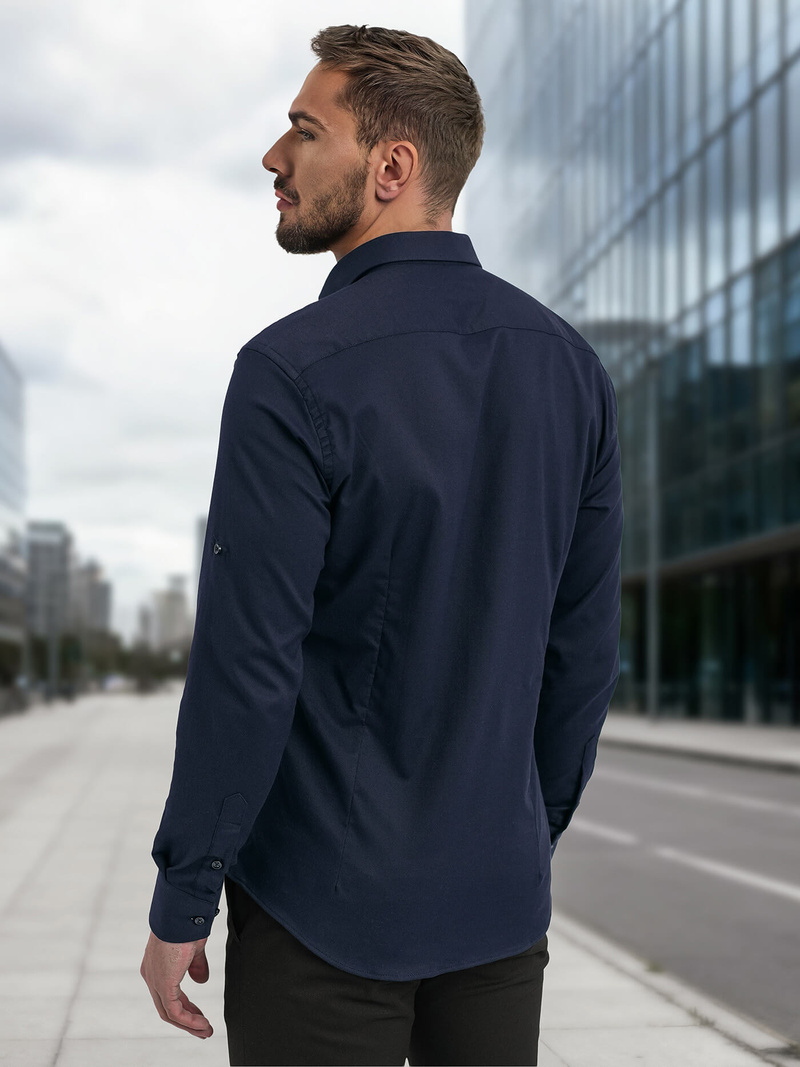 Muška Košulja Modra OZONEE V/V188