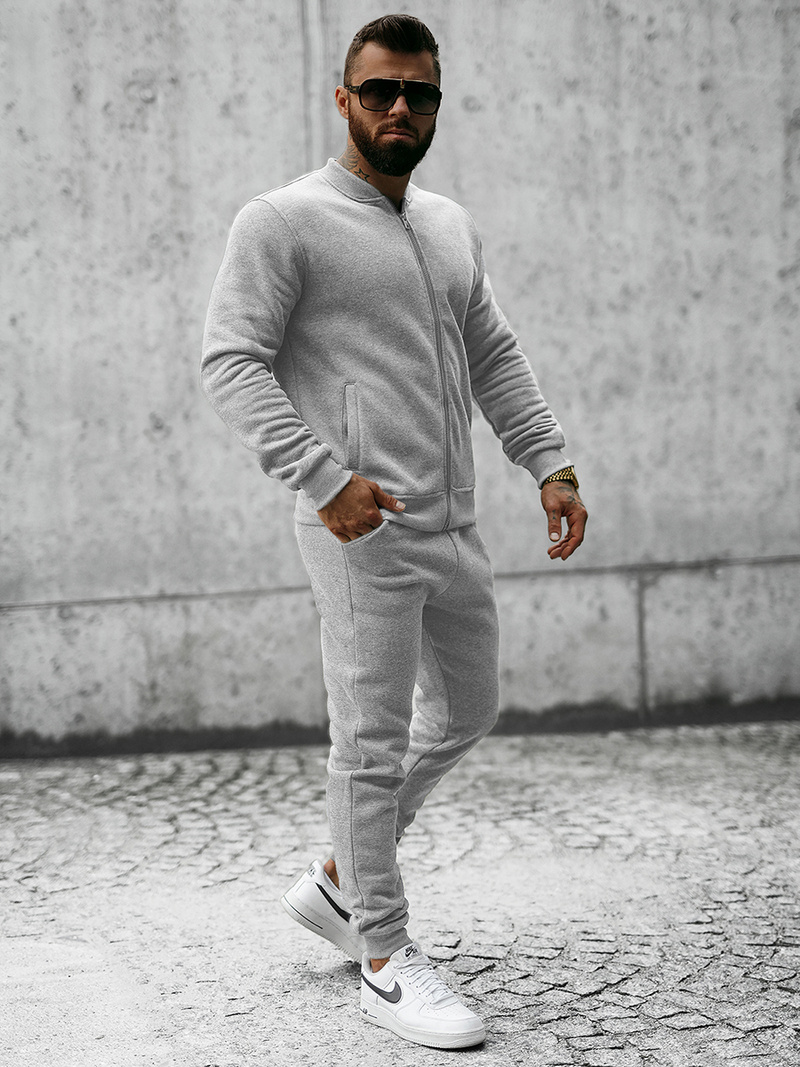 Muška Trenirka Siva OZONEE JS/8C76/2