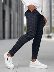 Muške chino hlače modre OZONEE DJ/5632Z