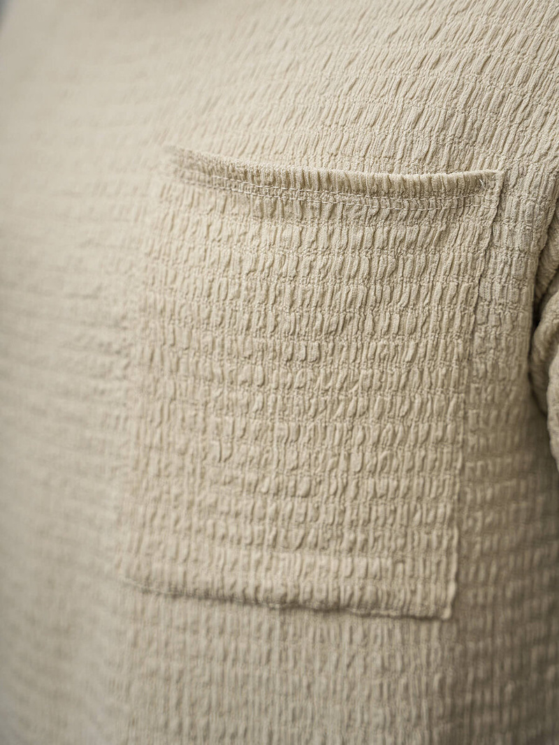 Muška Majica Bež OZONEE O/Y960T