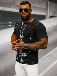  Muška majica crna OZONEE O/8T1259/3