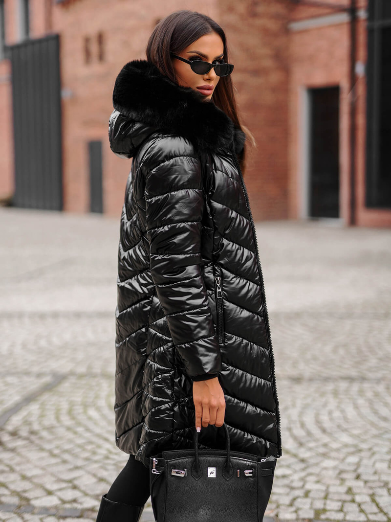 Ženska Jakna Crni OZONEE JS/16M9100/392Z