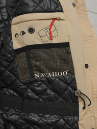 Ženska jakna bež OZONEE O/W377