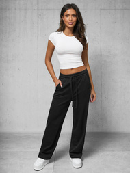 Ženske traperice hlače crne OZONEE O/330097
