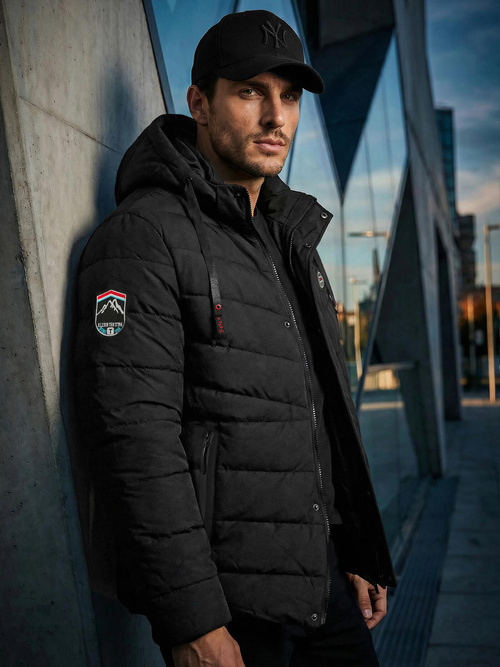 Muška jakna crna OZONEE JS/31M5081/392