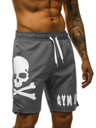 Muške kratke hlače za kupanje grafitne OZONEE O/1011