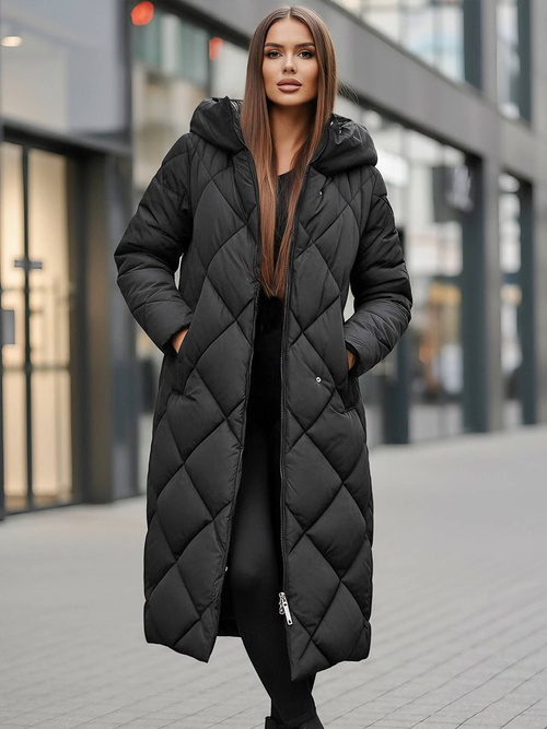 Ženska jakna crna OZONEE JS/5M3173/392Z