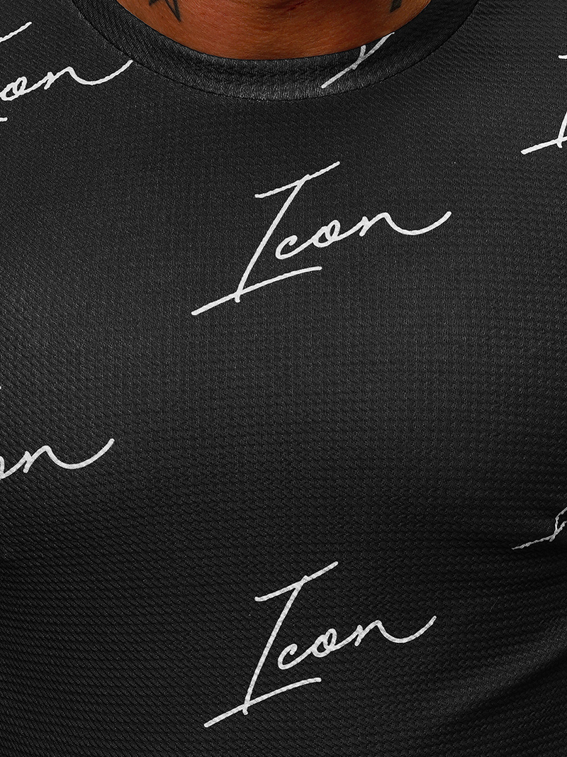 Muška Dukserica Crna OZONEE O/D7401