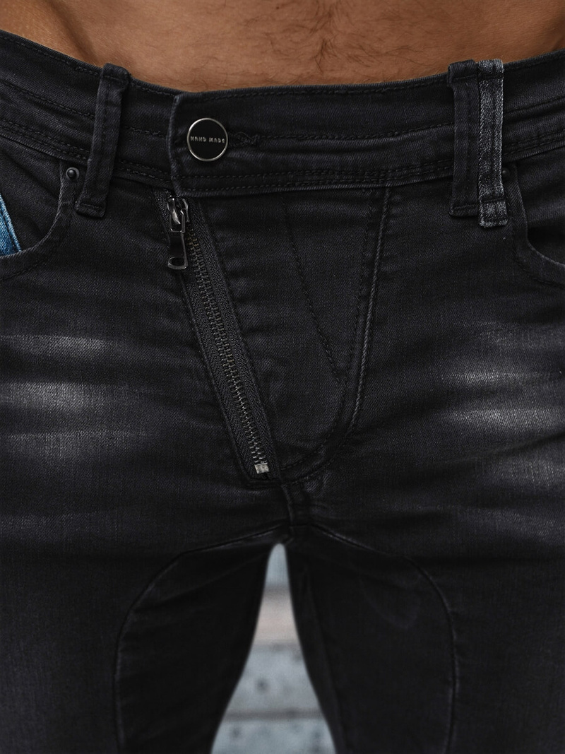 Muške Traperice Crne OZONEE NB/MP0025NZ