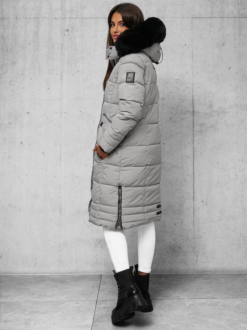 Ženska jakna siva OZONEE O/W377