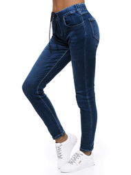 Ženske traperice hlače plave OZONEE O/WL1856